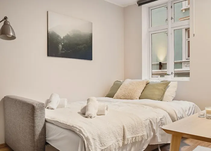 I Sentralt Bergenshus Апартаменты *