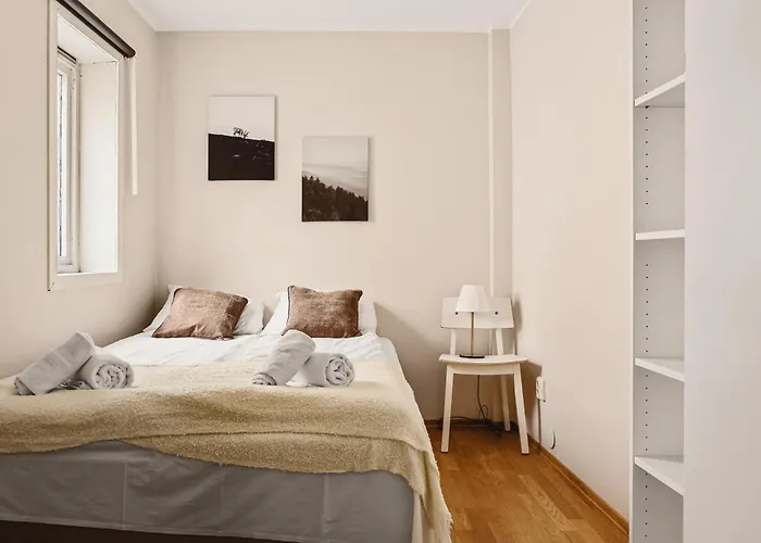 Apartmán I Sentralt Bergenshus *